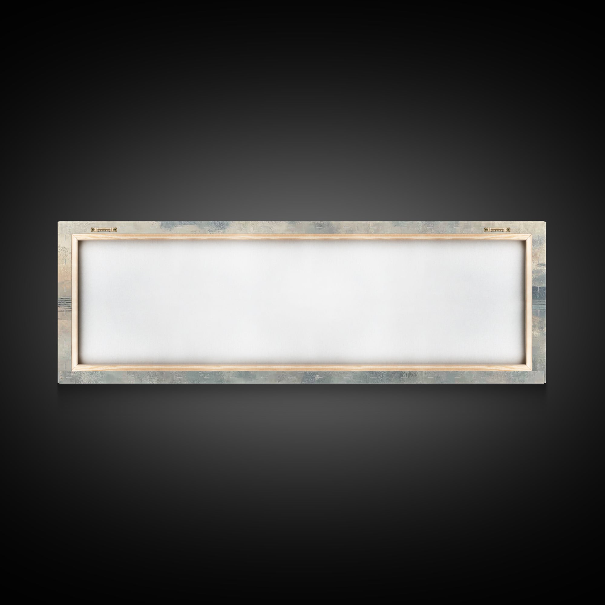 Hope On The Waters, Framed Canvas Print, Panoramic Wall Art, Christian Art Canvas, Jesus Painting, Modern Christian Art, Christian Decorati