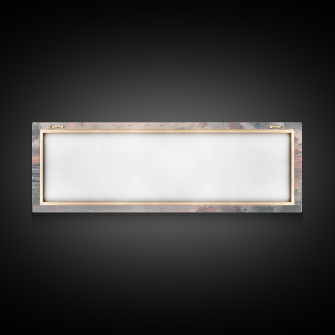 Dawn Of Mercy | Framed Canvas Print | Panoramic Painting | Christian Art | Jesus Painting | Christian Art Canvas | Large Christian Art