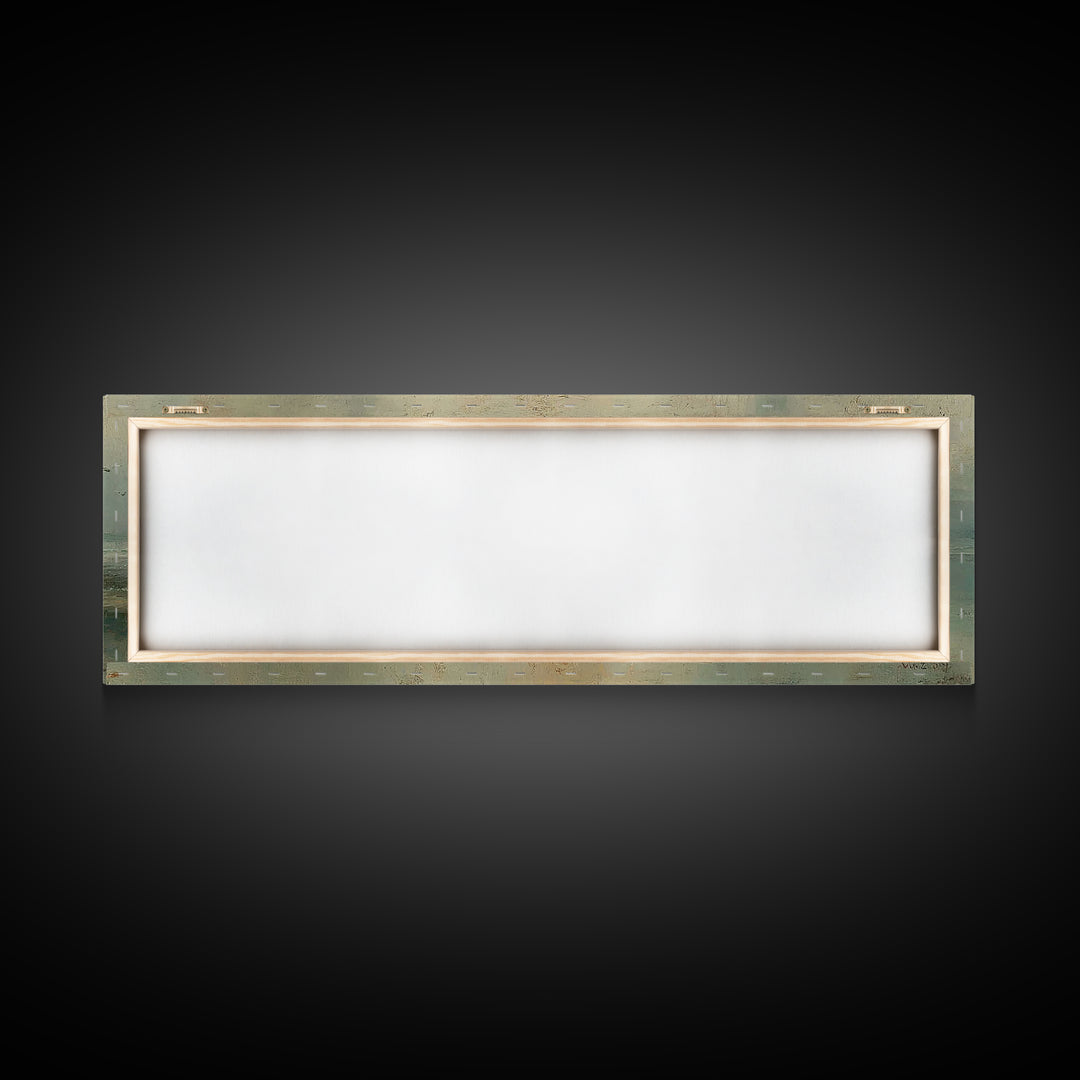 Sunrise Promise – Framed Canvas Print – Panoramic Print – Christian Art Canvas – Jesus Painting – Christian Art – Modern Christian Art