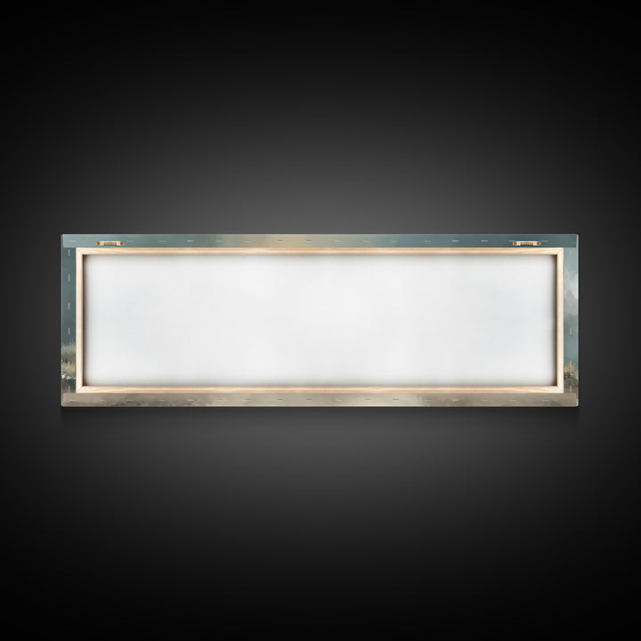 Steps Of Grace | Framed Canvas Print | Panoramic Frame | Christian Art Canvas | Christian Wall Art | Modern Christian Painting | Jesus Art