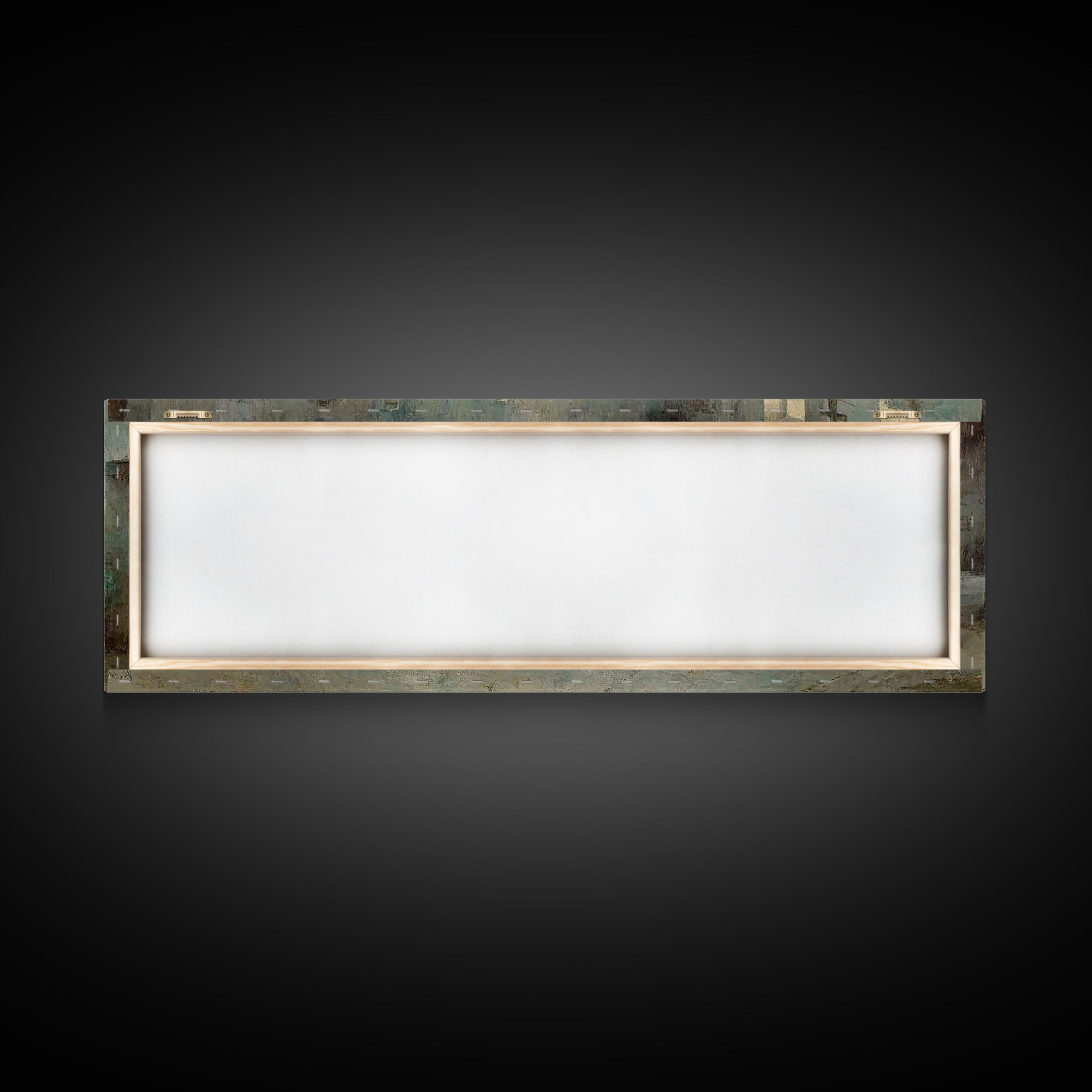 Desert Stillness – Framed Canvas Print – Panoramic Wall Art – Christian Art – Minimalist Christian Art – Christian Art Canvas – Christian D