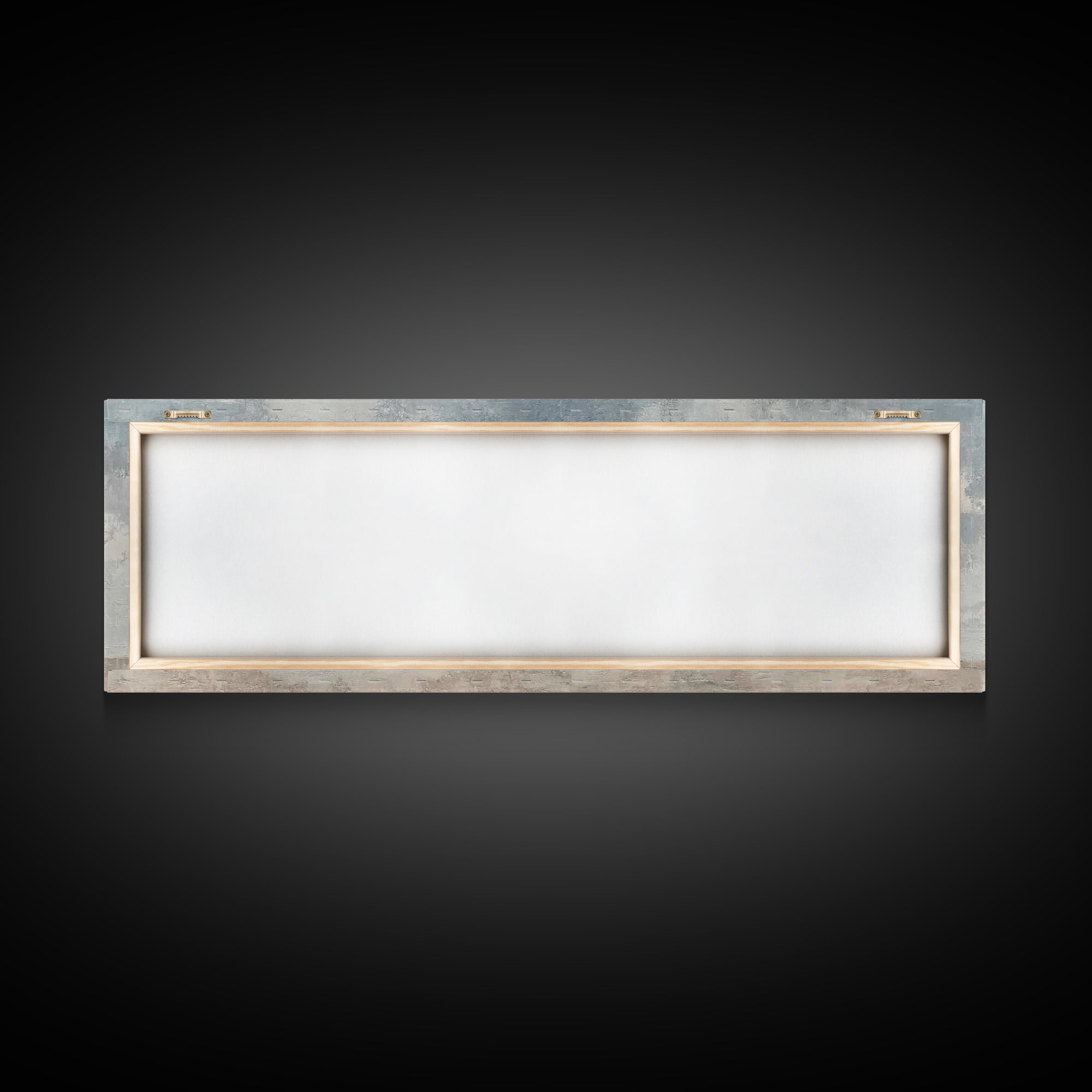 Guided By The Light, Framed Canvas Print, Christian Wall Art, Panoramic Print, Jesus Painting, Christian Art Canvas, Christmas Art