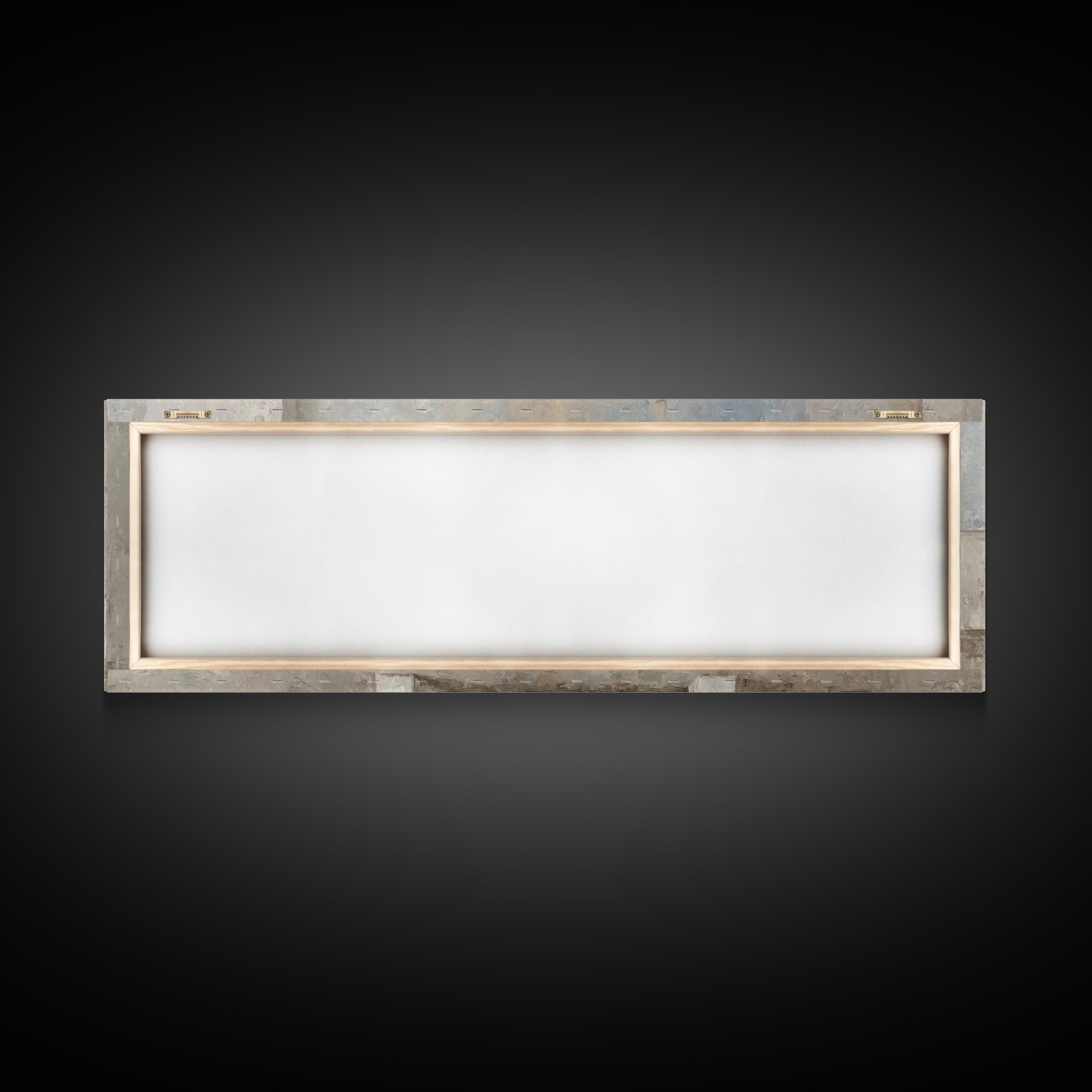 Guiding Manger Light – Framed Canvas Print – Christian Wall Art – Christmas Art – Christian Art Canvas – Panoramic Art – Jesus Painting – C