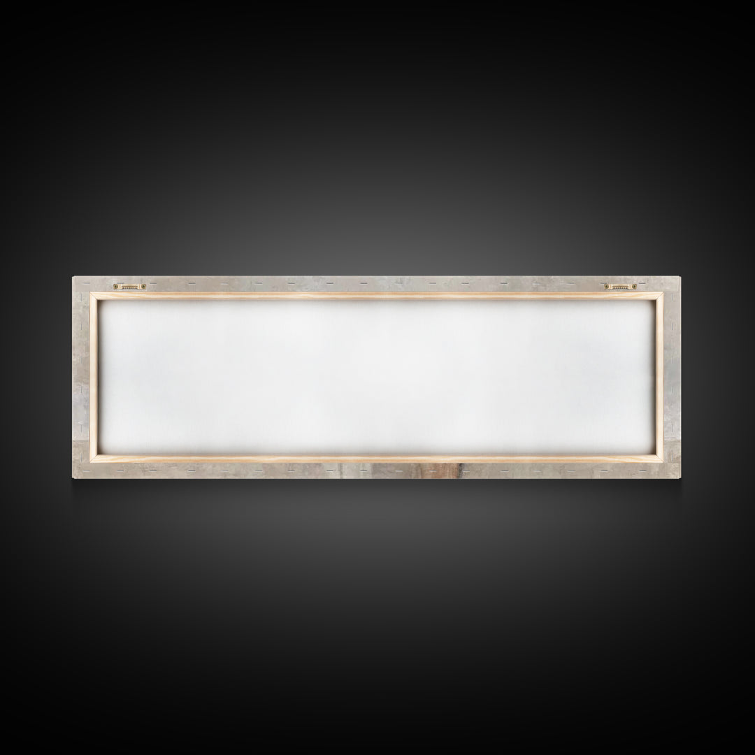 Radiant Angel Whisper – Framed Canvas Print – Christian Art Canvas – Panoramic Art – Christian Wall Art – Christmas Art – Christian Christm