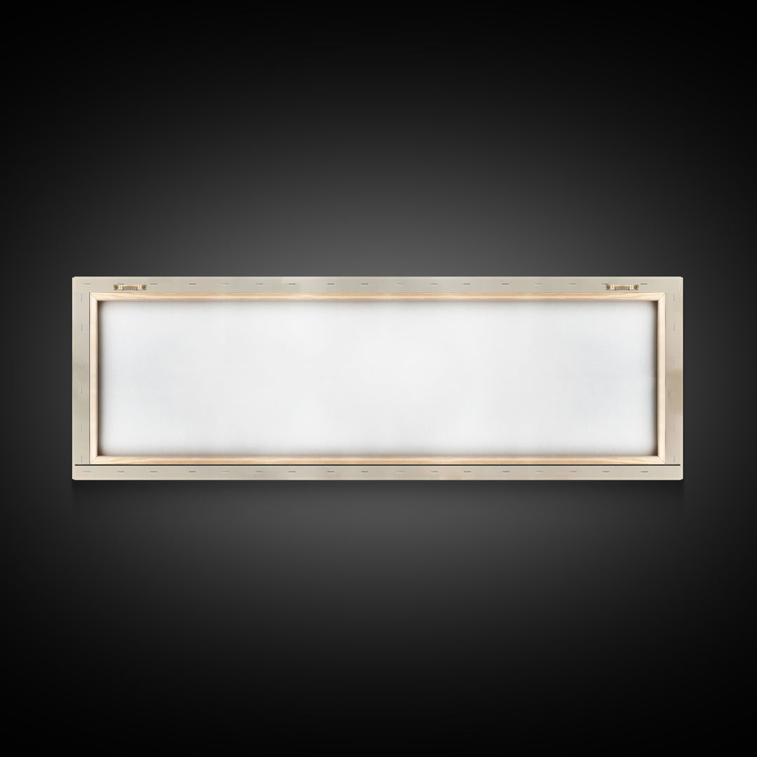 Seraphic Vision Soft | Framed Canvas Print | Christian Art | Christian Canvas Art | Panoramic Painting | Christmas Art | Christian Christma