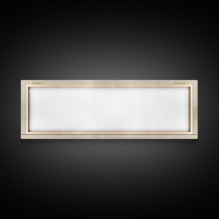 Seraphic Vision Soft | Framed Canvas Print | Christian Art | Christian Canvas Art | Panoramic Painting | Christmas Art | Christian Christma