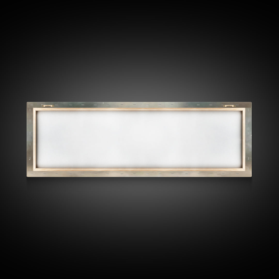 Wings Of Serenity – Framed Canvas Print – Christian Art – Christian Painting – Panoramic Frame – Christmas Art – Christian Christmas – Chri