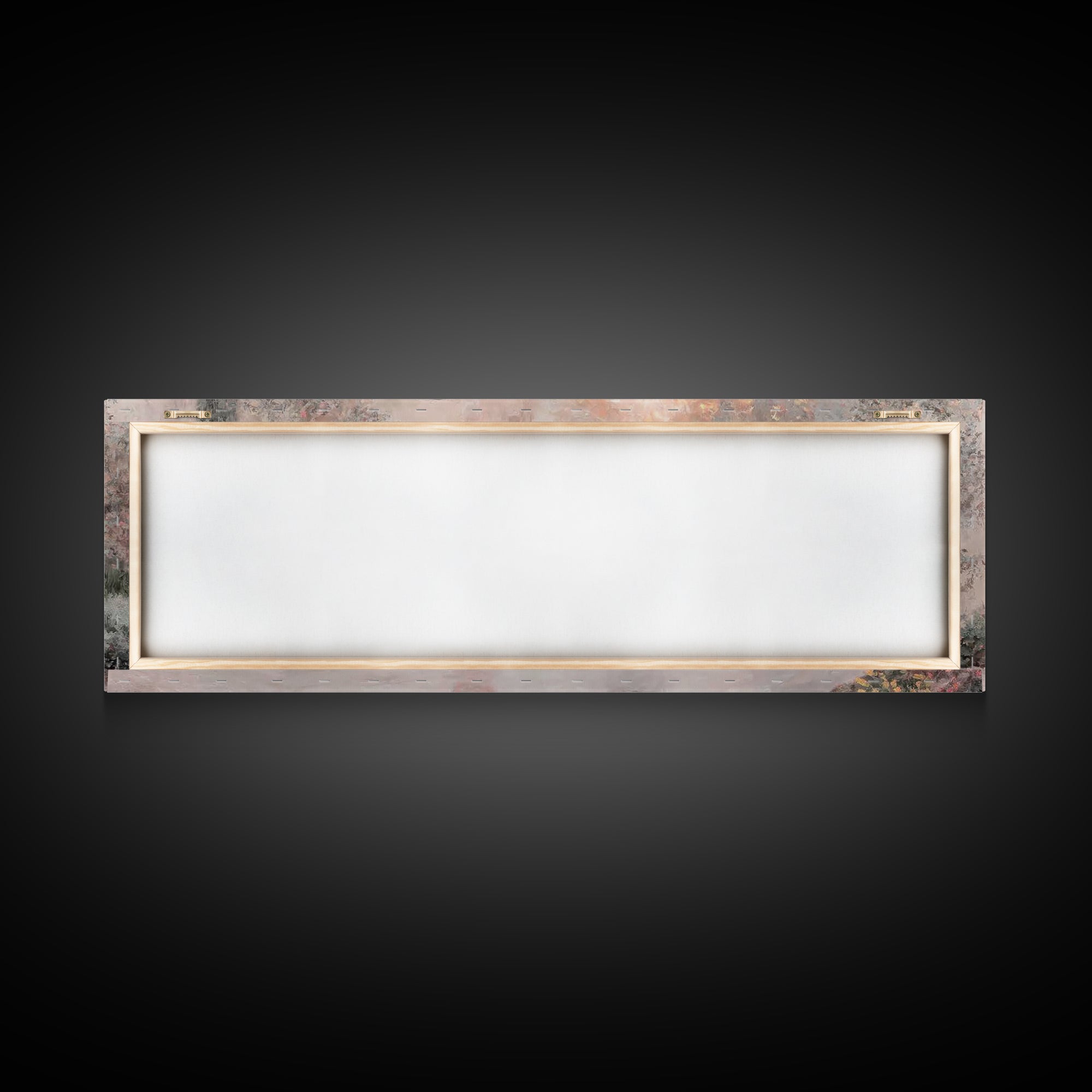 Garden Grace Vision – Framed Canvas Print – Panoramic Art – Christian Wall Art – Christian Art Canvas – Christian Painting – Christmas Art