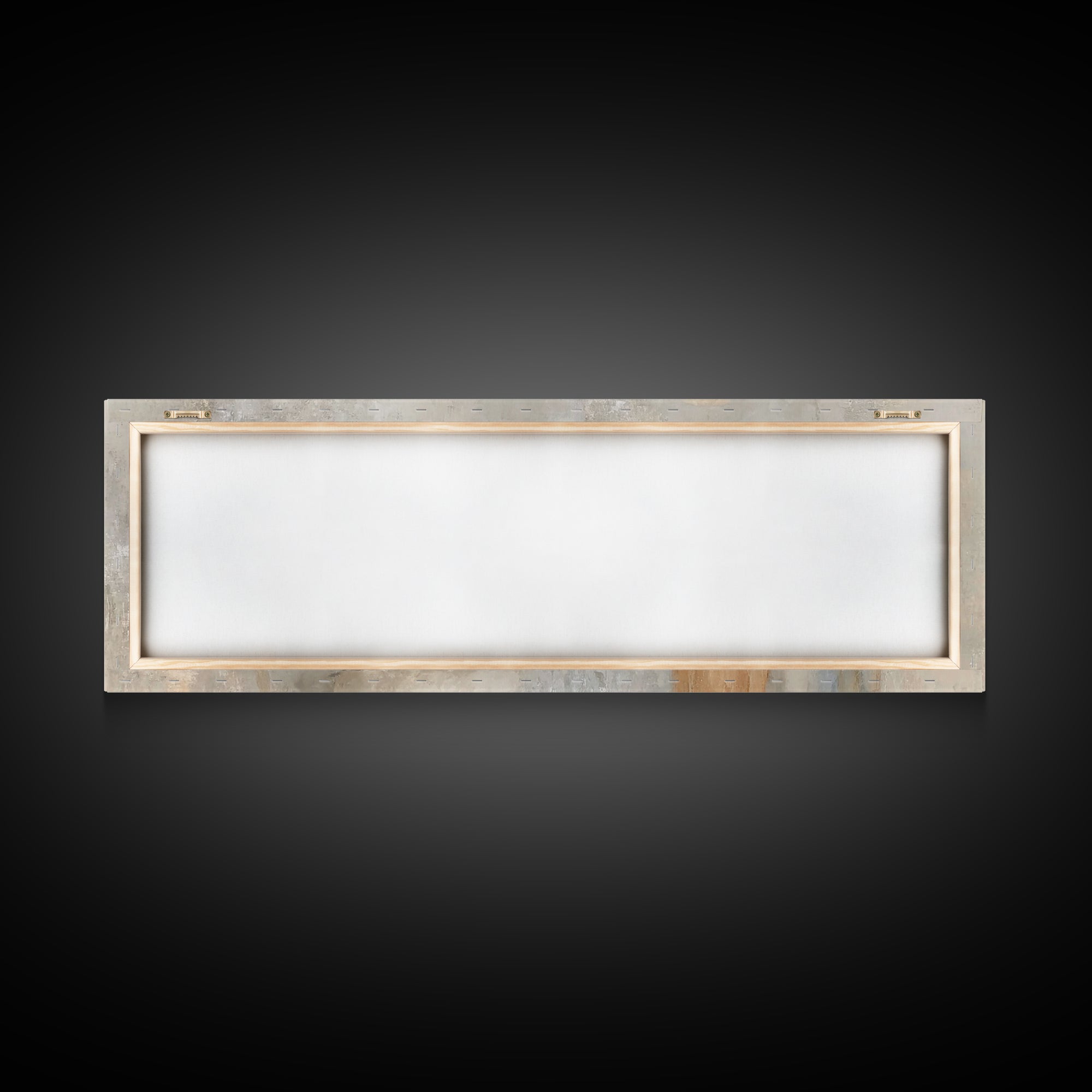 Soft Divine Encounter | Framed Canvas Print | Panoramic Art | Christian Art Canvas | Christian Wall Art | Christian Painting | Christmas Ar