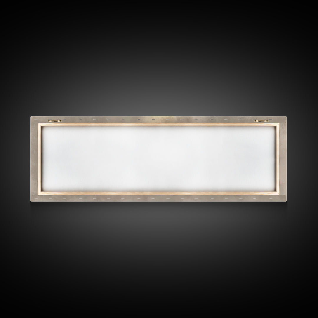 Risen Light Gathering, Framed Canvas Print, Panoramic Frame, Christian Art, Christian Art Canvas, Jesus Painting, Christian Painting, Chris