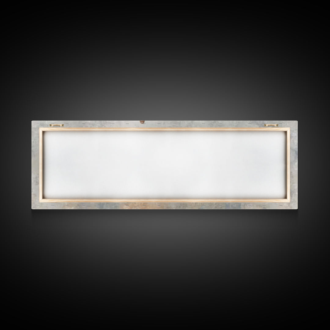 Heaven’s Exalted Praise – Framed Canvas Print – Panoramic Art – Christian Wall Art – Christian Painting – Christian Art Canvas – Jesus Art