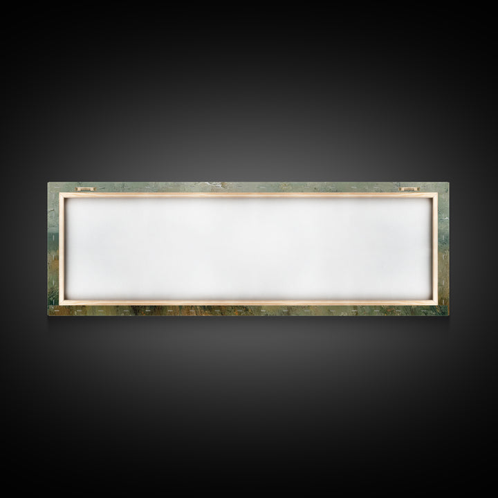 Clouds Of Glory | Framed Canvas Print | Christian Wall Art | Jesus Painting | Panoramic Painting | Christian Art Work | Christmas Wall Art