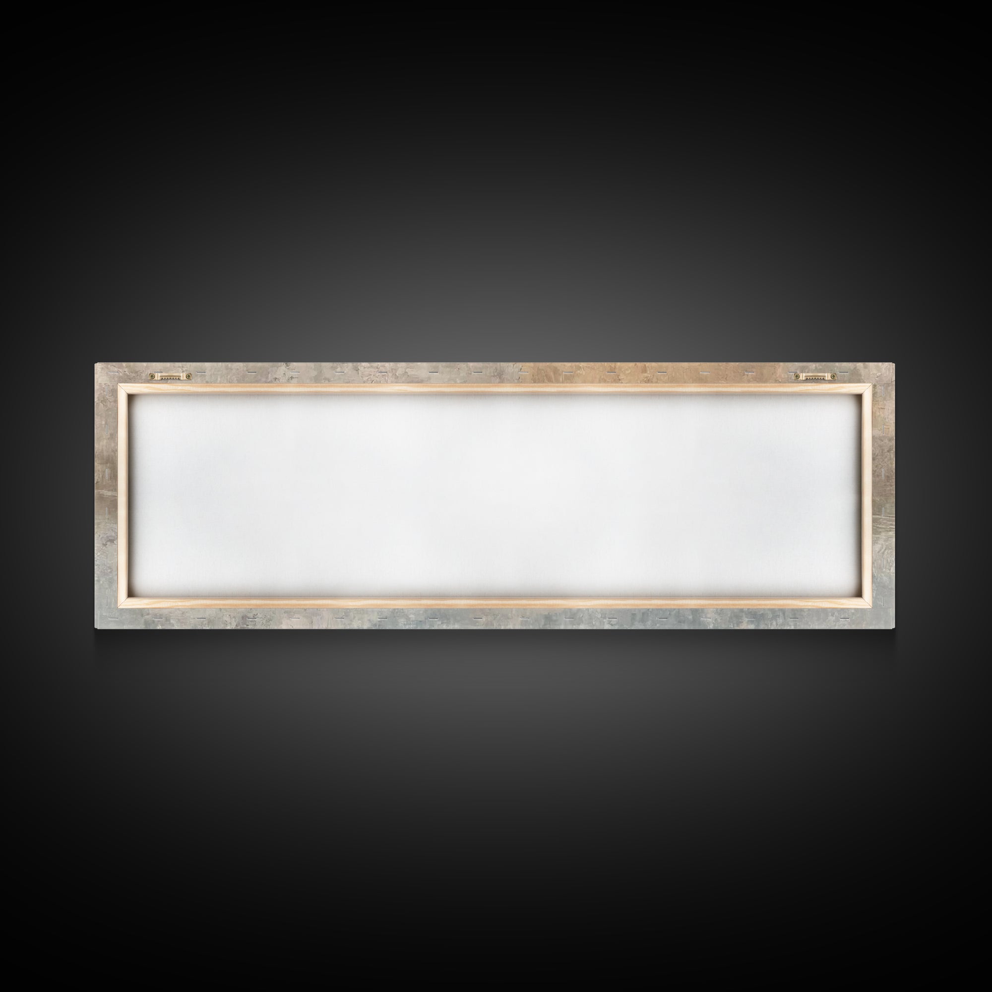 Quiet Benediction | Framed Canvas Print | Christian Wall Art | Jesus Painting | Panoramic Print | Christian Art Gift | Christmas Canvas Wal