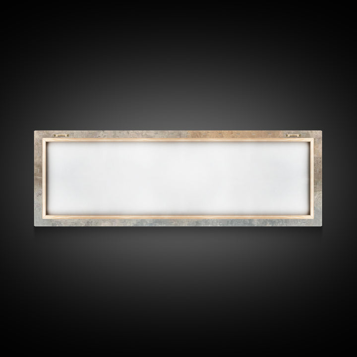 Quiet Benediction | Framed Canvas Print | Christian Wall Art | Jesus Painting | Panoramic Print | Christian Art Gift | Christmas Canvas Wal