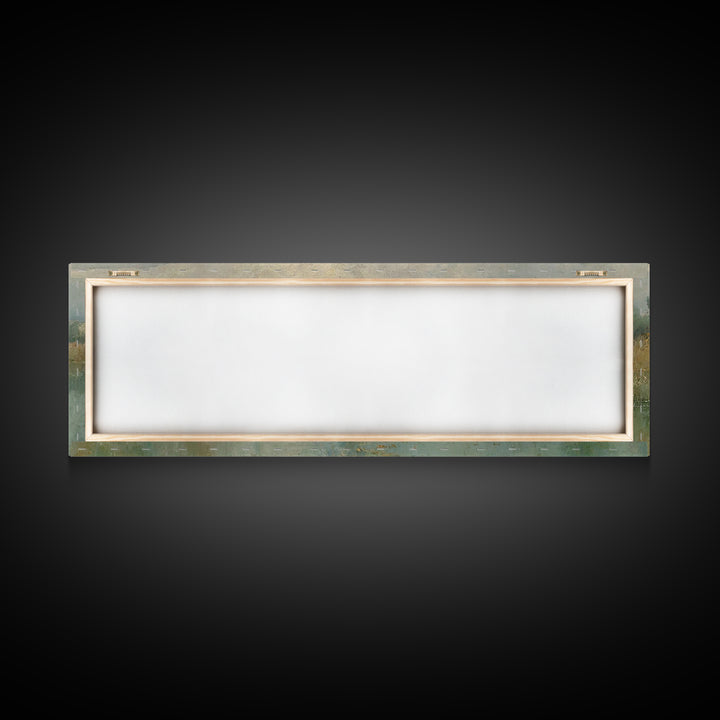 Blessed Communion, Framed Canvas Print, Christian Wall Art, Jesus Painting, Panoramic Painting, Christian Decor For Home, Christmas Art Wor