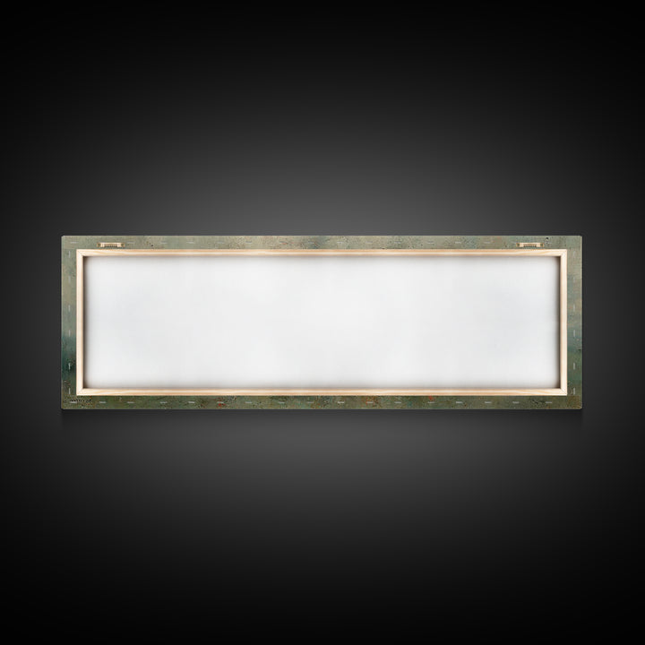 Sunset Cross Vista, Framed Canvas Print, Christian Wall Art, Christian Art Canvas, Panoramic Frame, Christian Decor