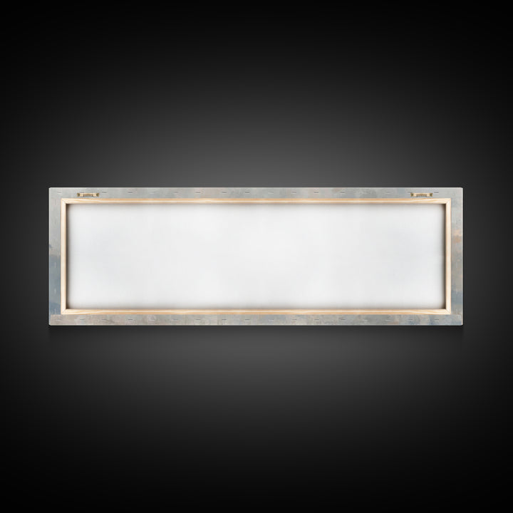 Sacred Mist Path | Framed Canvas Print | Christian Wall Art | Christian Art Canvas | Panoramic Print | Christian Decor