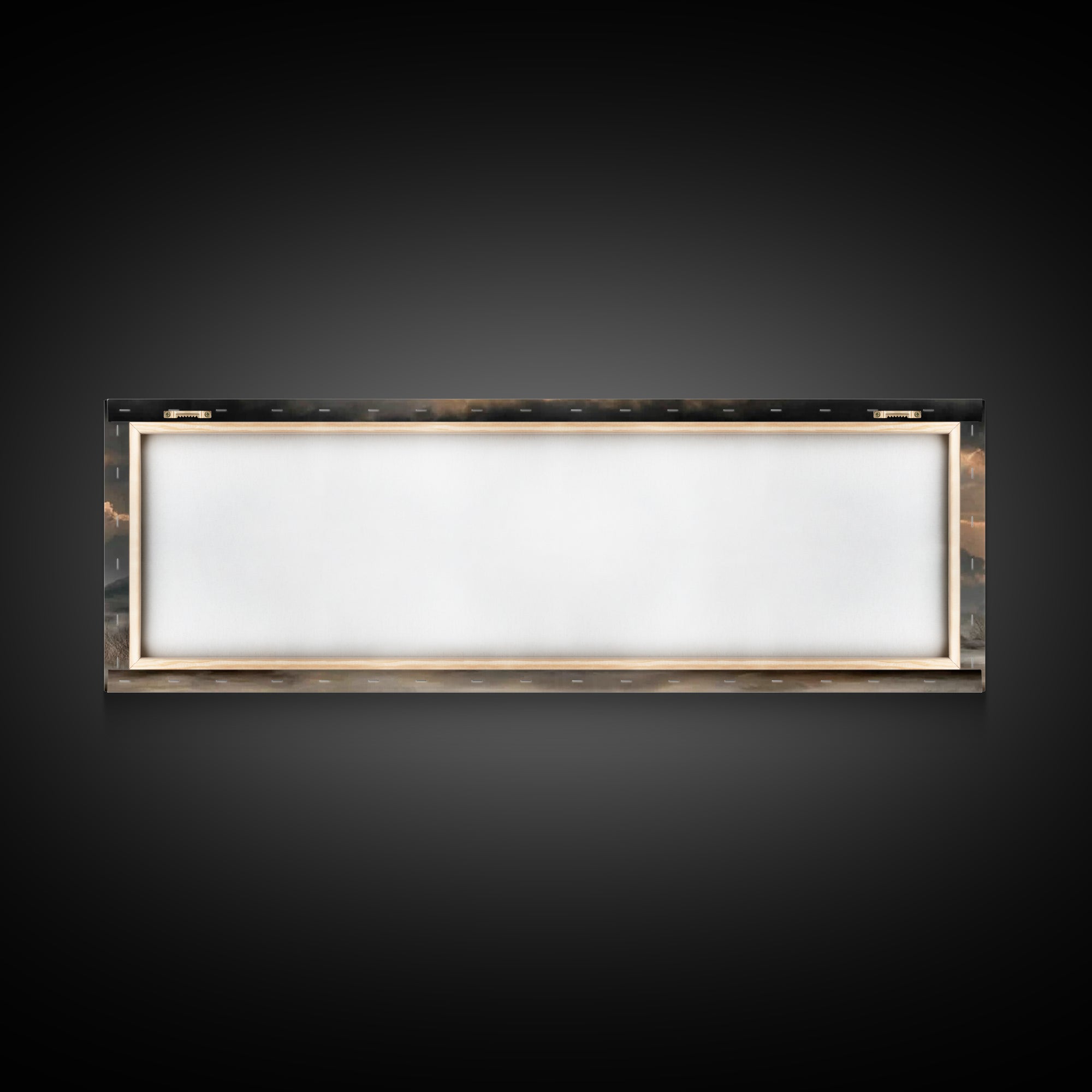 Lamb Of Grace – Framed Canvas Print – Christian Wall Art – Christian Art Canvas – Panoramic Painting – Christian Decor