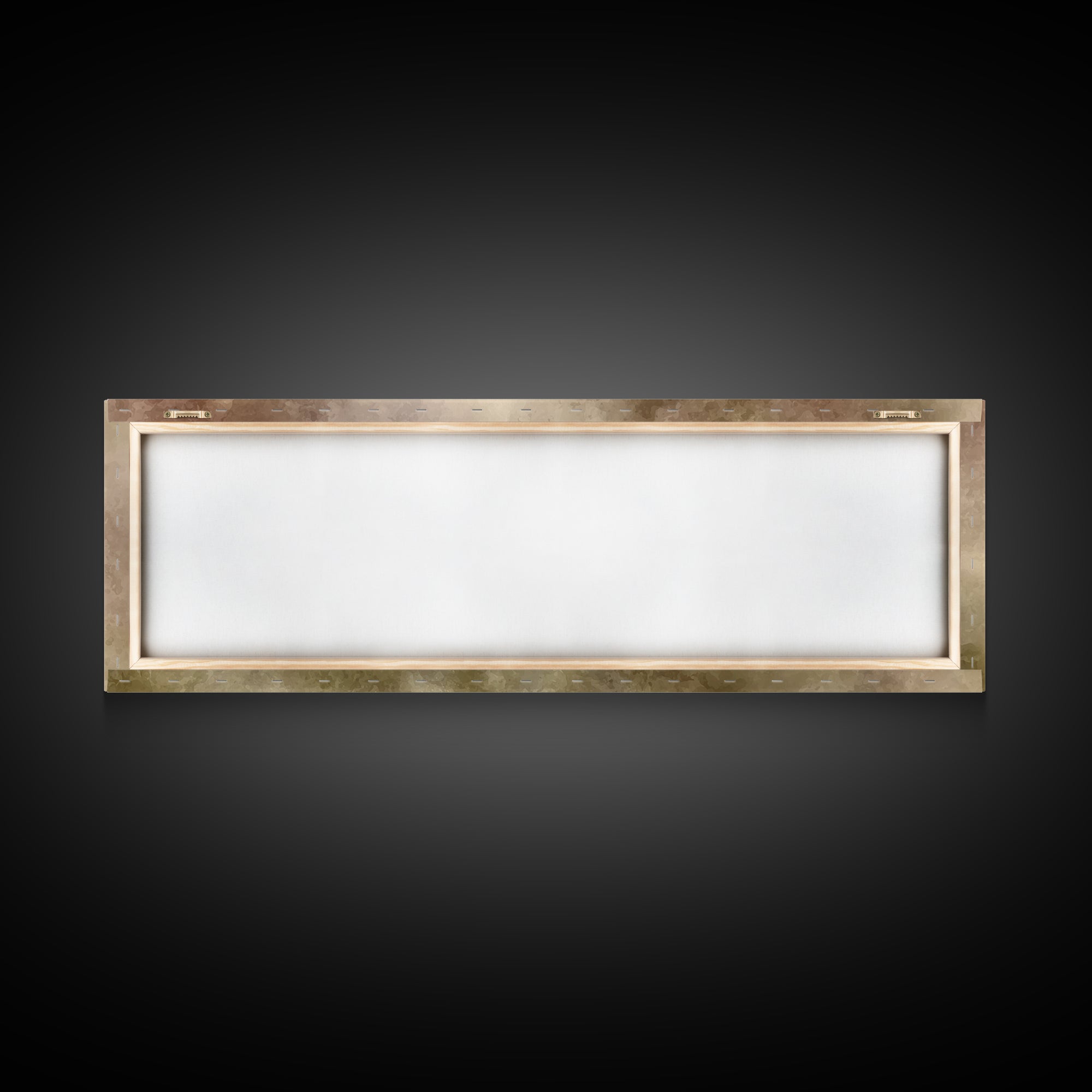 Cross Horizon Storm | Framed Canvas Print | Christian Wall Art | Christian Art Canvas | Panoramic Wall Art | Christian Gift