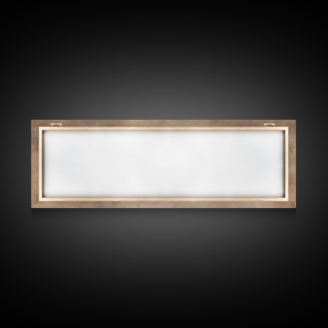 Heavenly Night Star, Framed Canvas Print, Christian Art, Panoramic Art, Christmas Wall Art, Christian Art Canvas, Jesus Painting, Christian