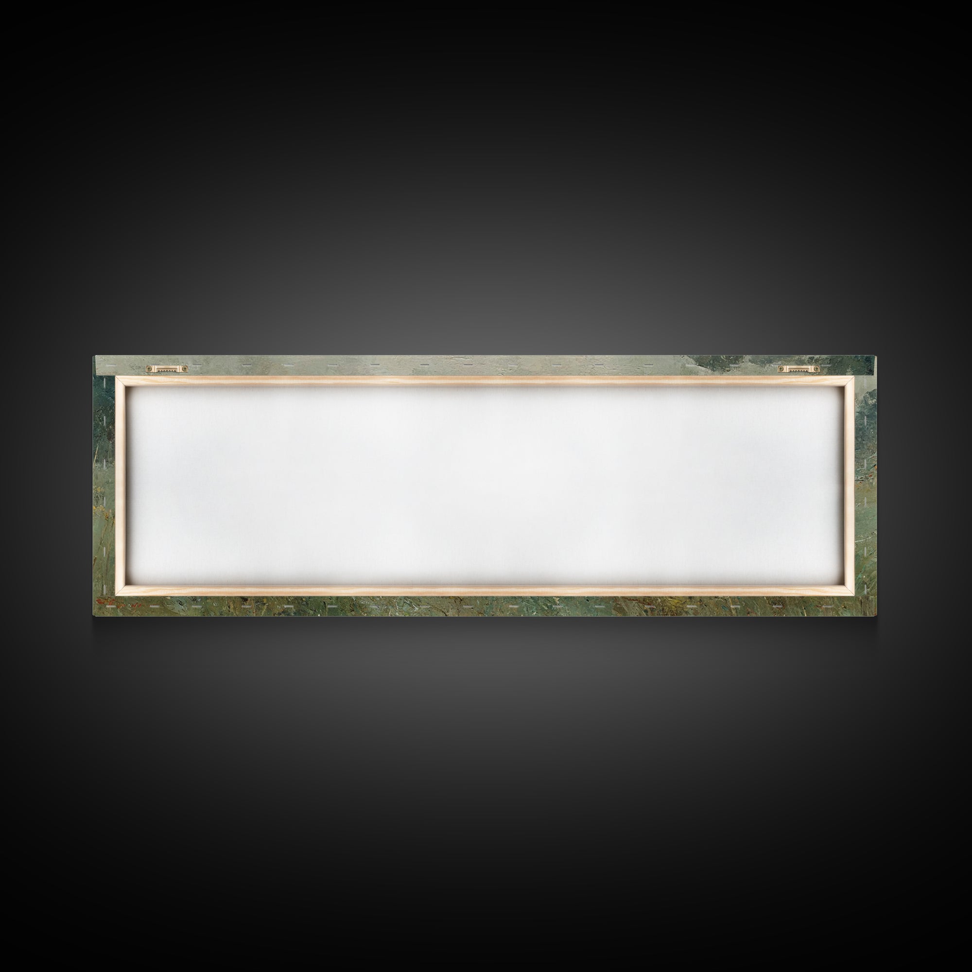 Field Of Compassion – Framed Canvas Print – Christian Art Canvas – Christian Christmas Art – Jesus Painting – Panoramic Frame – Christian D
