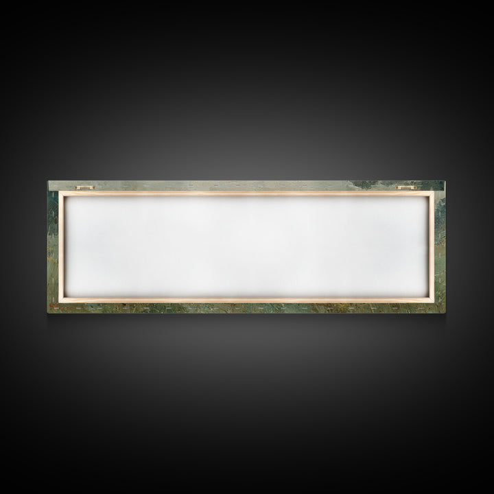 Field Of Compassion – Framed Canvas Print – Christian Art Canvas – Christian Christmas Art – Jesus Painting – Panoramic Frame – Christian D