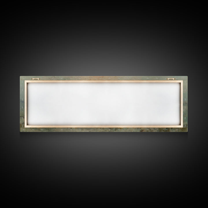 Shepherds In Stillness – Framed Canvas Print – Christian Art Canvas – Panoramic Frame – Christian Christmas Art – Jesus Painting – Christia