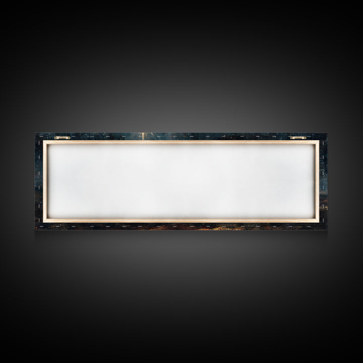 Bethlehem Night Sky | Framed Canvas Print | Christian Christmas Art | Panoramic Wall Art | Christian Decor | Christmas Canvas Wall Art | Ch