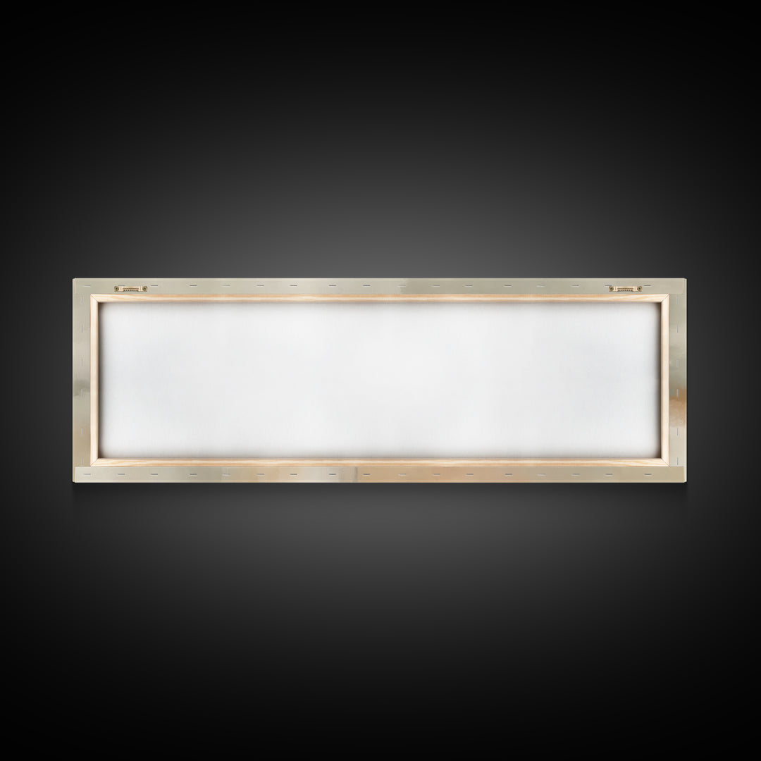 Journey Of Faith – Framed Canvas Print – Christian Decor – Panoramic Painting – Christmas Wall Art – Christian Art – Christmas Canvas Wall