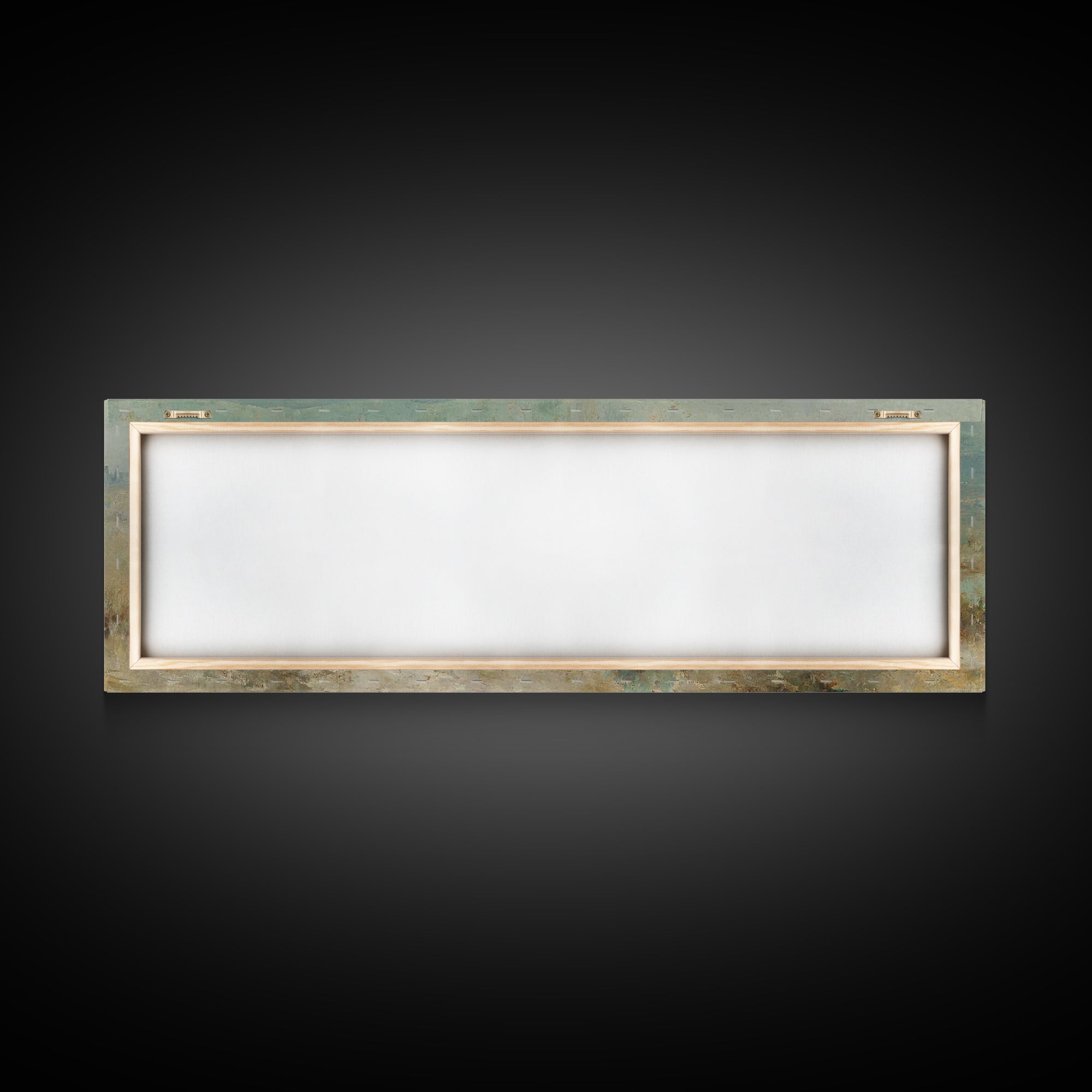 Wandering Saints Path – Framed Canvas Print – Christian Art Canvas – Panoramic Wall Art – Christian Decor – Christmas Art – Christian Paint