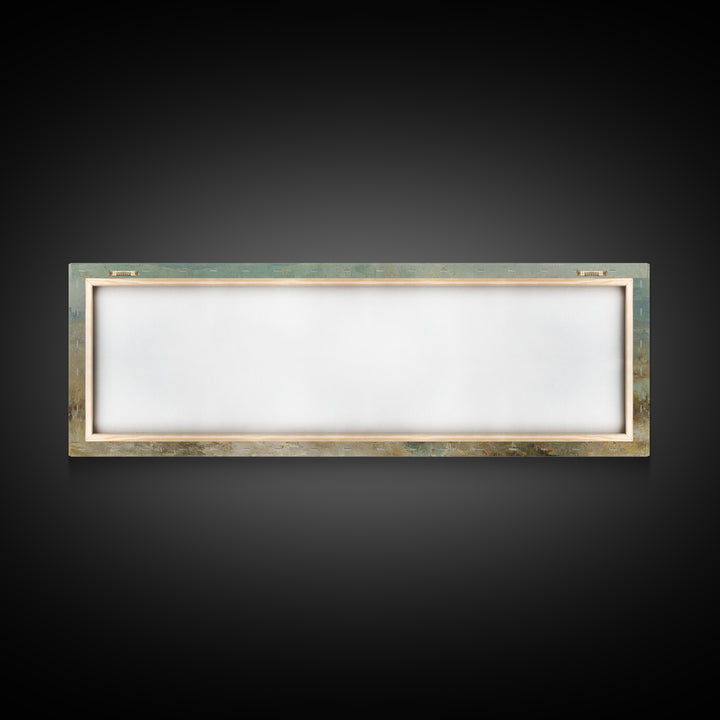 Wandering Saints Path – Framed Canvas Print – Christian Art Canvas – Panoramic Wall Art – Christian Decor – Christmas Art – Christian Paint