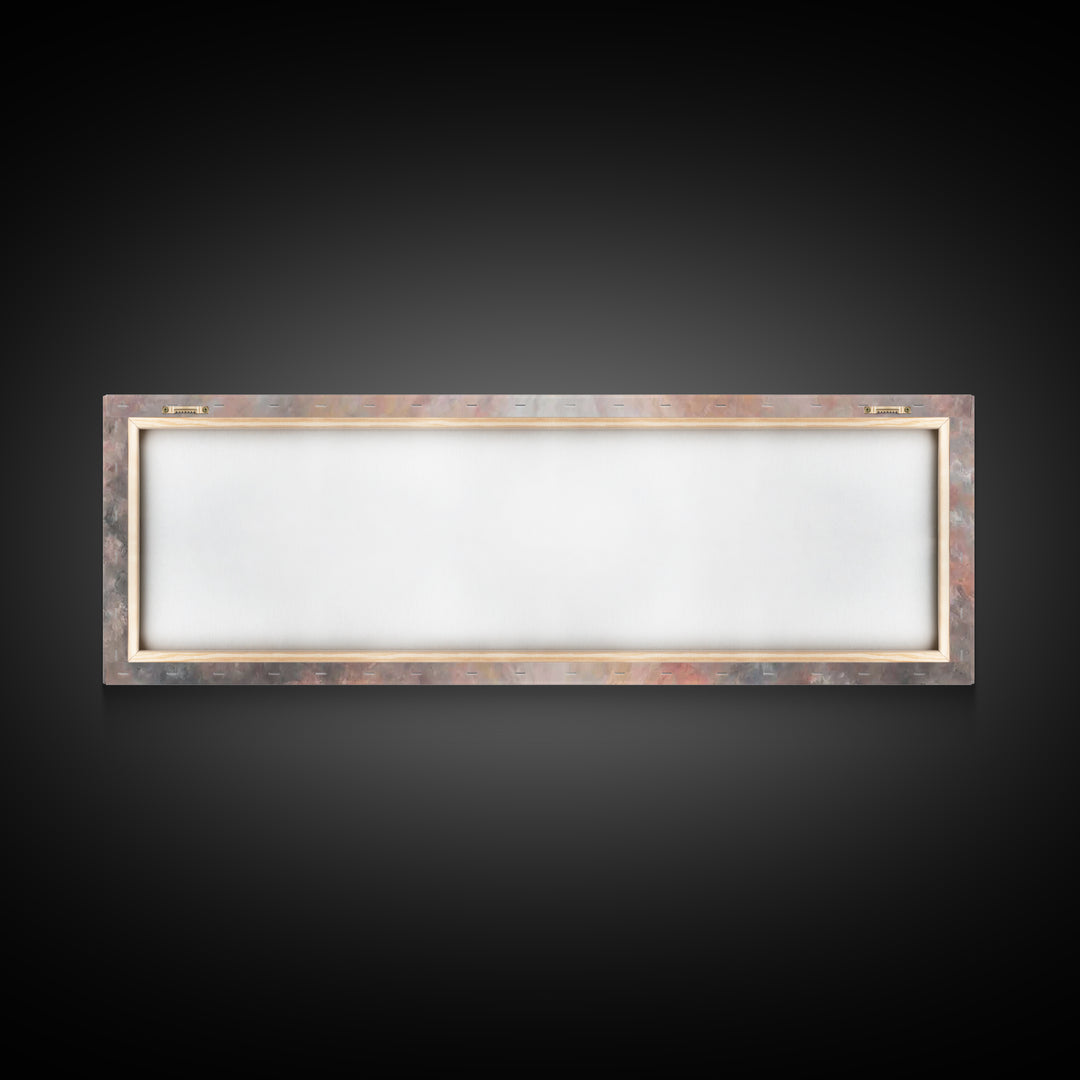 Heavenly Dove Rising | Framed Canvas Print | Christian Art Canvas | Panoramic Painting | Christian Christmas Art | Christian Wall Art