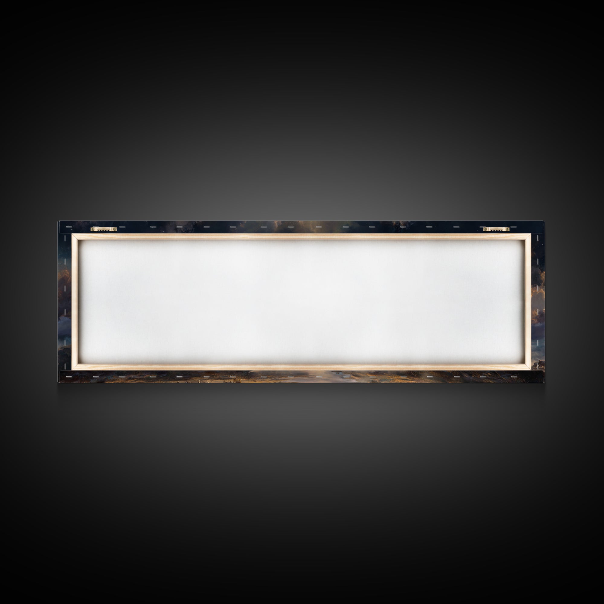 Radiant Bethel Star, Framed Canvas Print, Christian Art Print, Panoramic Print, Christmas Art, Christian Wall Art, Jesus Painting, Christia