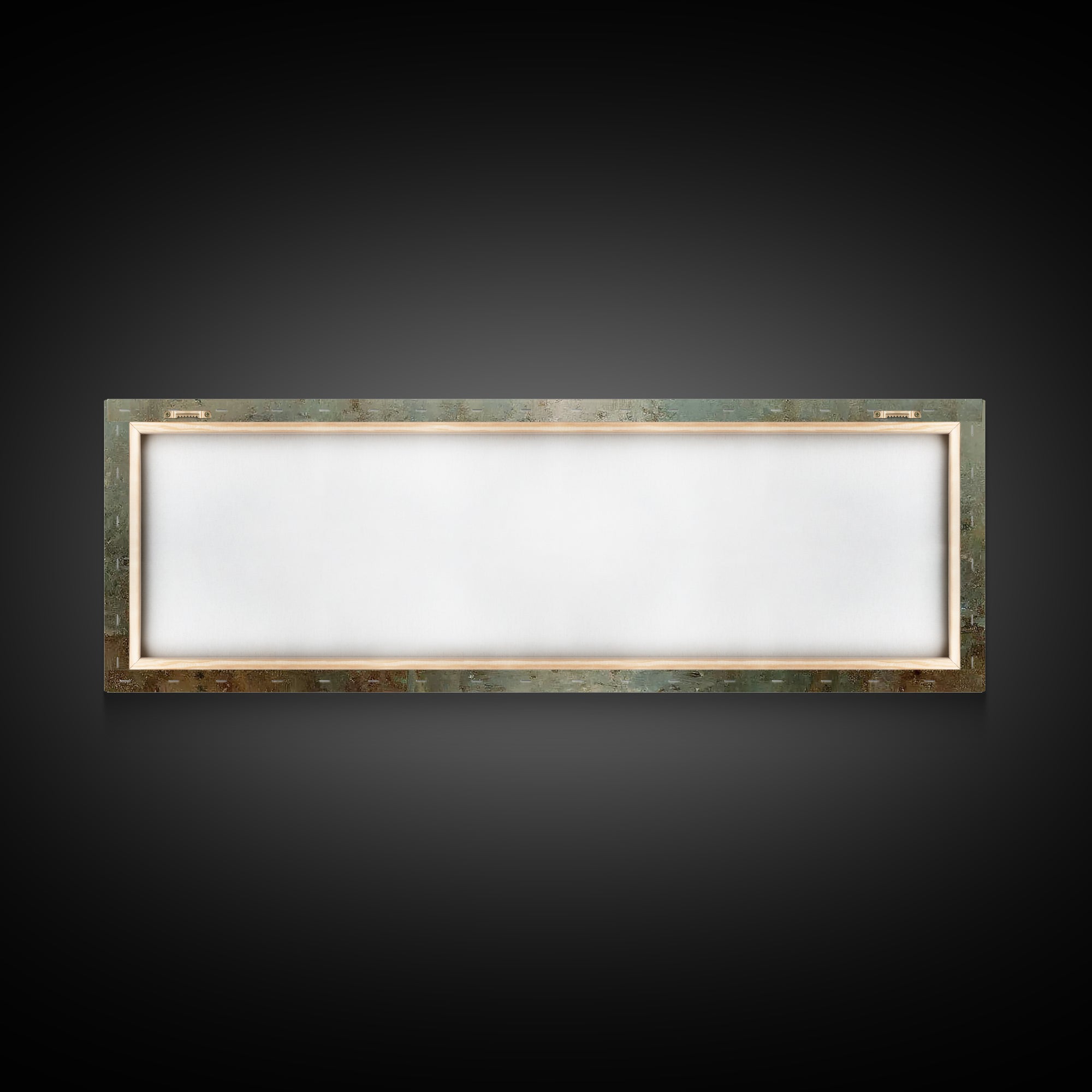 Radiant Spirit Descent, Framed Canvas Print, Christian Wall Art, Panoramic Art, Christian Art Canvas, Christian Painting, Christian Christm