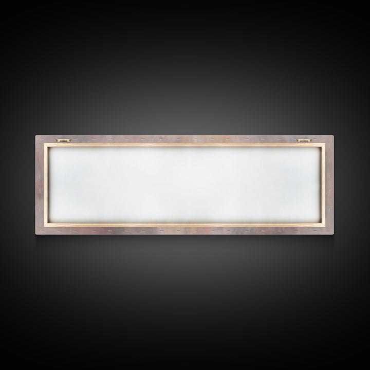 Sacred Dawn Flight – Framed Canvas Print – Christian Wall Art – Panoramic Art – Christian Art Canvas – Christian Christmas Art – Christian
