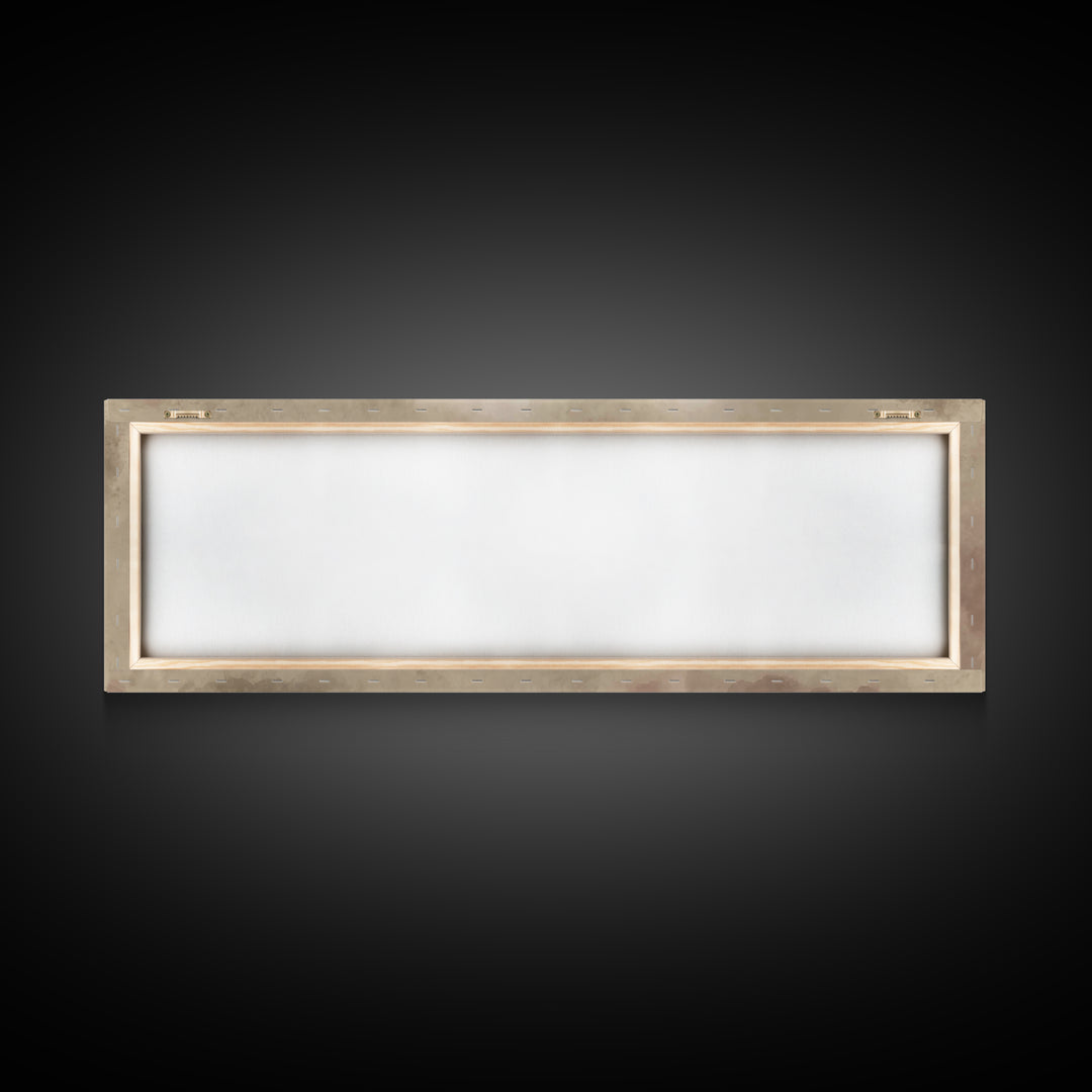 Holy Light Ascension | Framed Canvas Print | Christian Art | Panoramic Wall Art | Christian Canvas | Christmas Art | Christian Painting