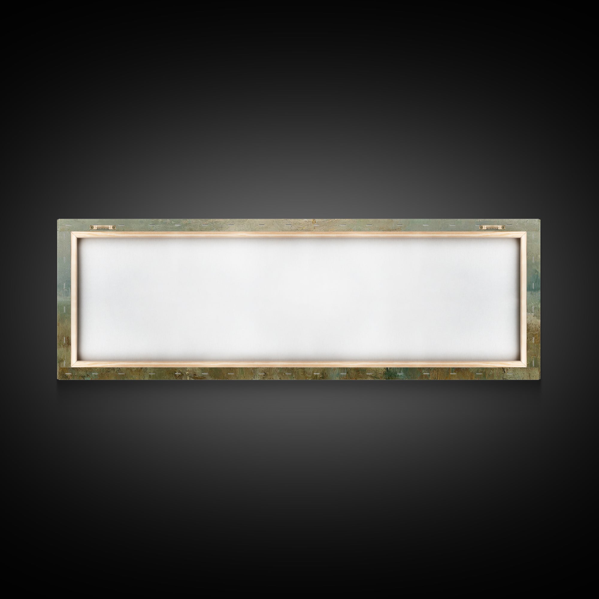 Sunset Promise Path - Framed Canvas Print - Christian Art Canvas - Panoramic Painting - Christian Wall Art - Jesus Painting - Christian Chr