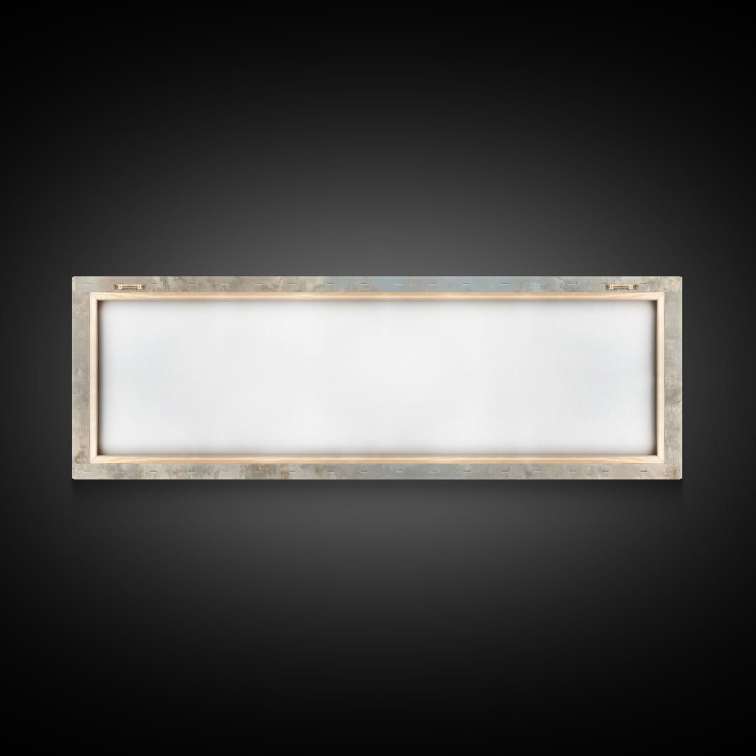 Peaceful Spirit Glow, Framed Canvas Print, Christian Art Canvas, Panoramic Art, Christian Wall Art, Christian Christmas Art, Christian Gift