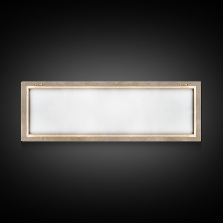 Holy Gathered Moment, Framed Canvas Print, Christian Art Canvas, Christian Wall Art, Panoramic Painting, Jesus Painting
