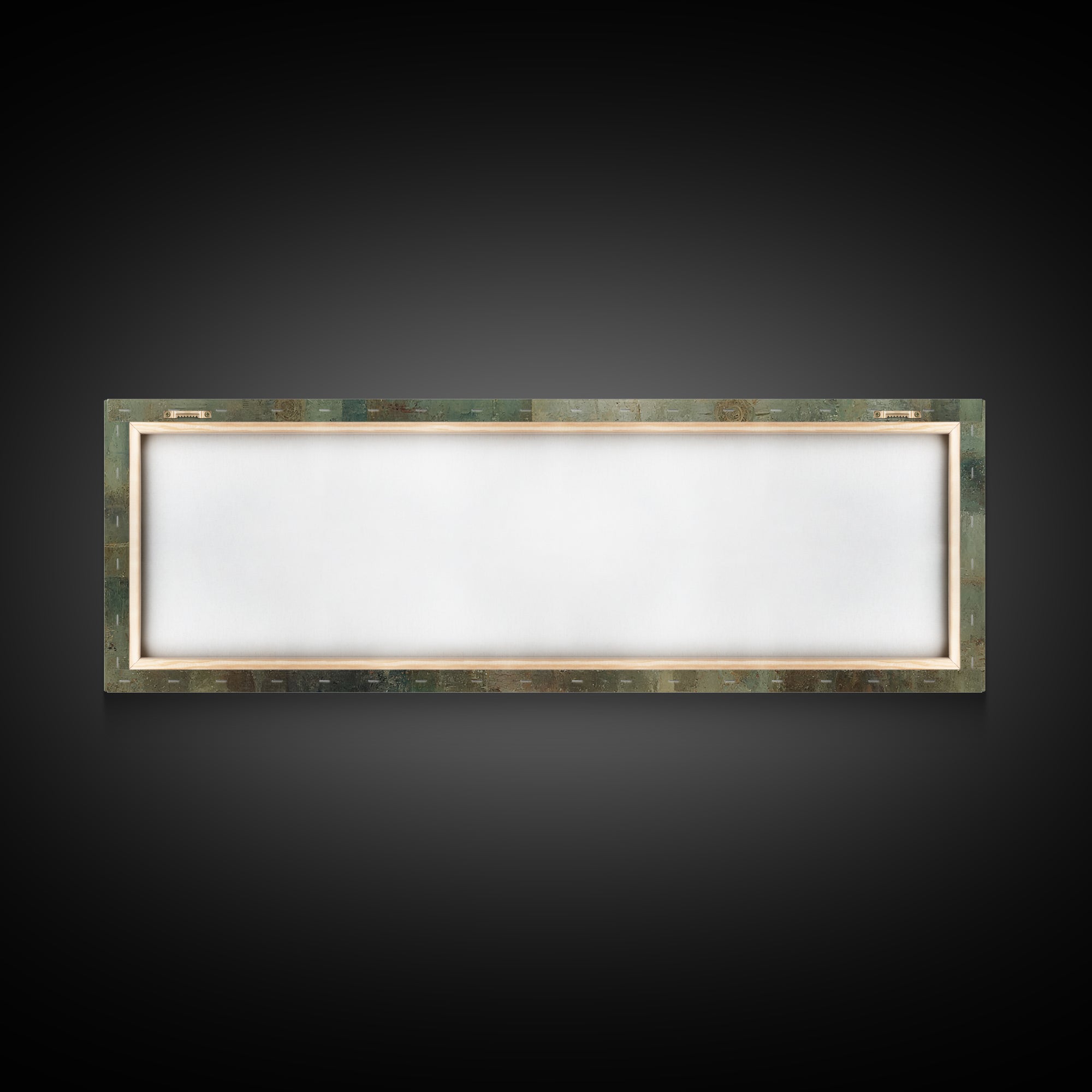 Divine Fellowship Glow – Framed Canvas Print – Christian Painting – Large Christian Art – Panoramic Art – Jesus Canvas Art
