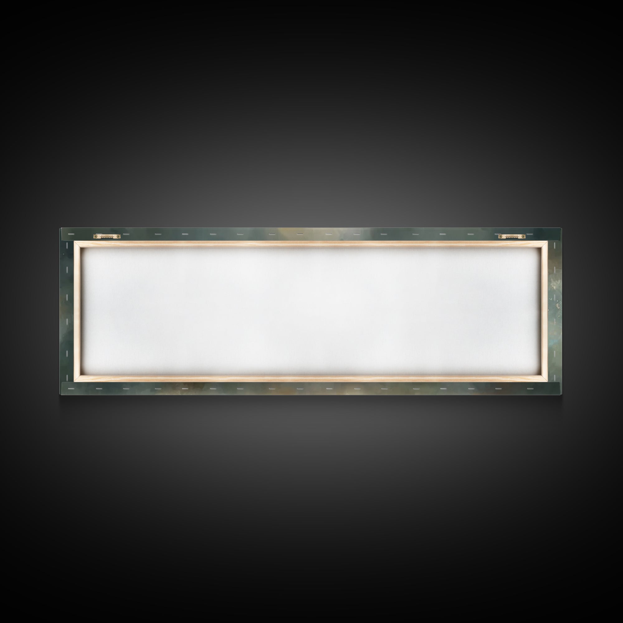 Quiet Supper Gathering | Framed Canvas Print | Christian Art Canvas | Large Jesus Painting | Panoramic Print | Christian Decor