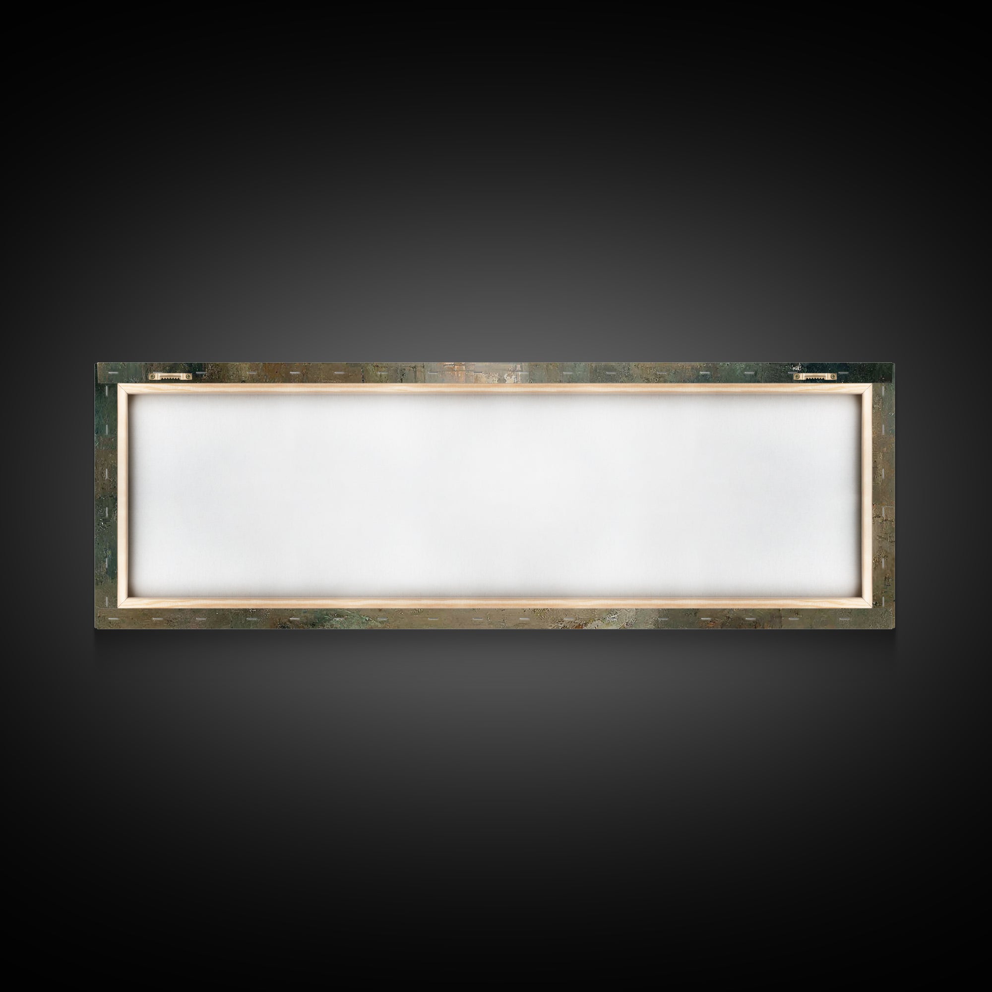 Heavenly Supper Peace – Framed Canvas Print – Christian Art Canvas – Jesus Painting – Panoramic Painting – Christian Wall Art