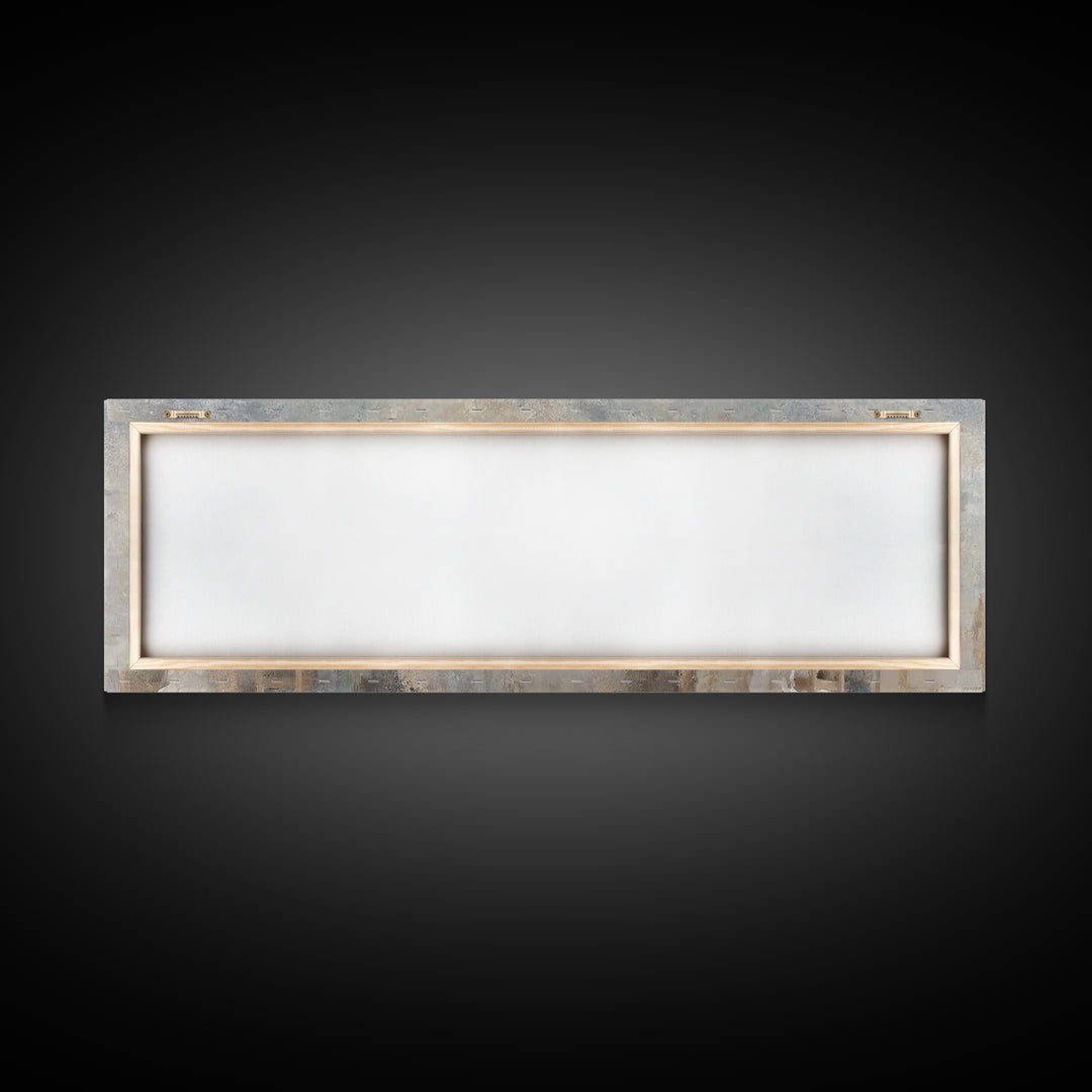 Sacred Table Harmony – Framed Canvas Print – Christian Wall Art – Panoramic Art – Christian Art Canvas – Jesus Painting