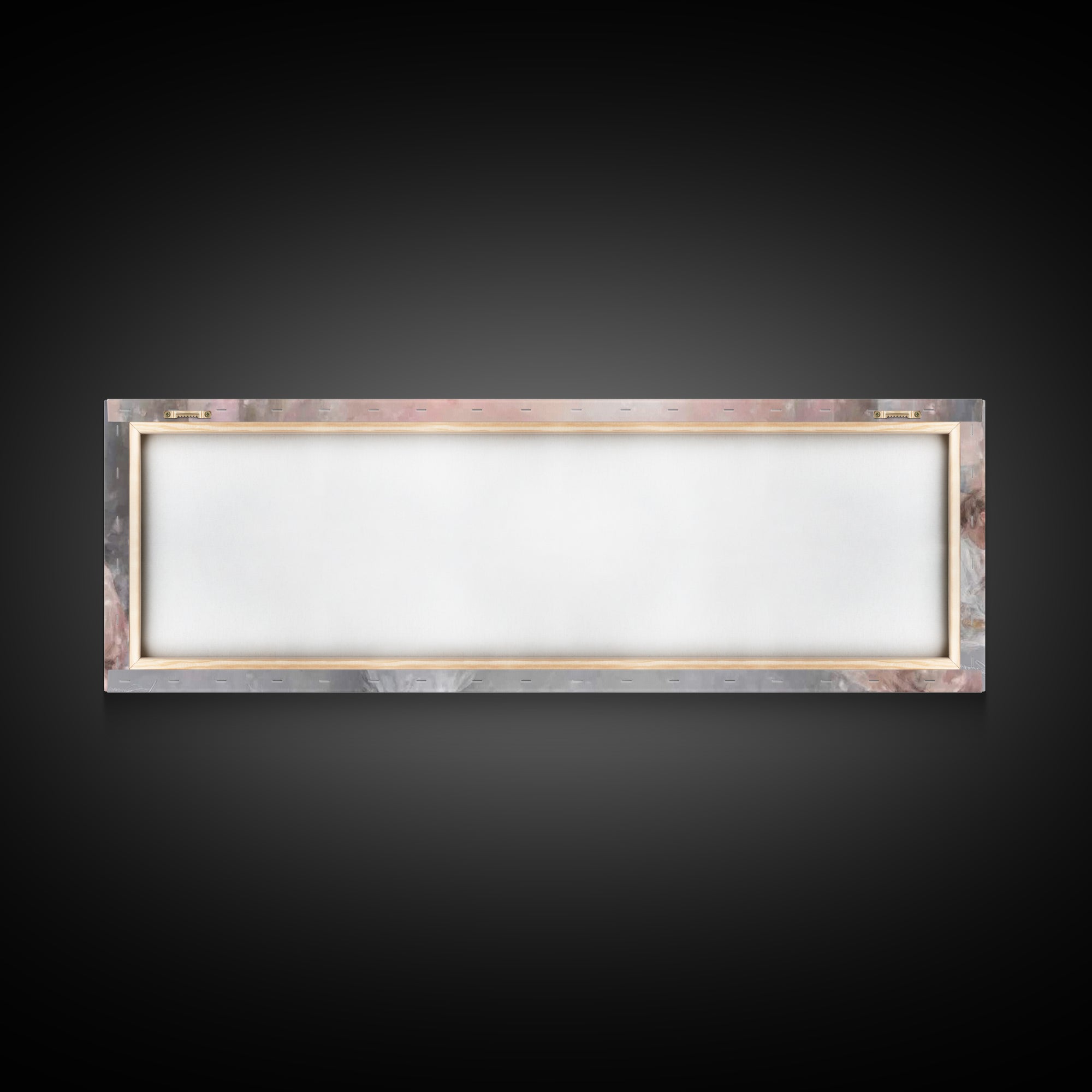 Grace At The Table – Framed Canvas Print – Panoramic Wall Art – Christian Art Canvas – Jesus Painting – Christian Decor