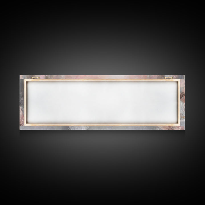 Grace At The Table – Framed Canvas Print – Panoramic Wall Art – Christian Art Canvas – Jesus Painting – Christian Decor