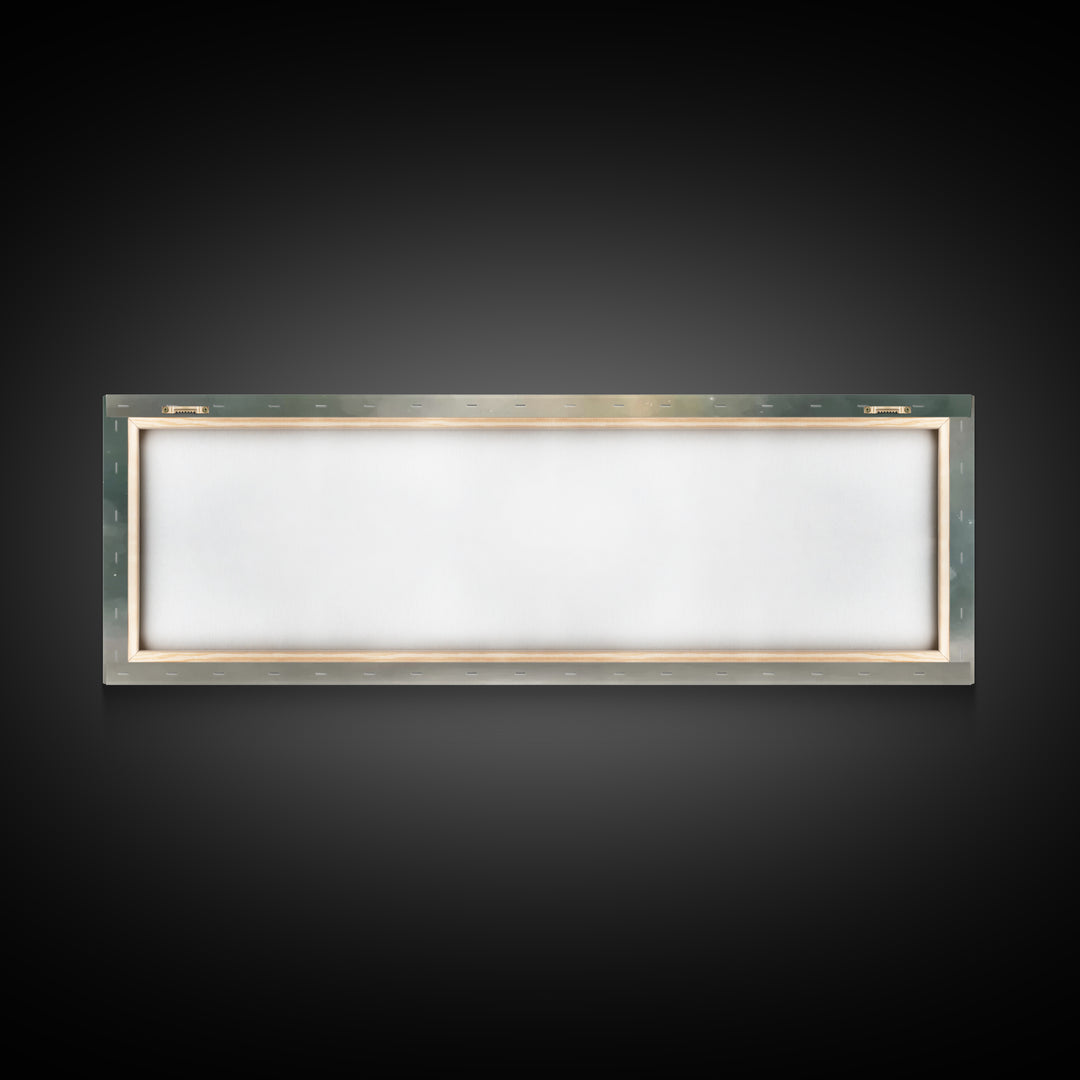 Heavenly Fellowship Light – Framed Canvas Print – Jesus Painting – Christian Art Canvas – Panoramic Art – Christian Wall Art