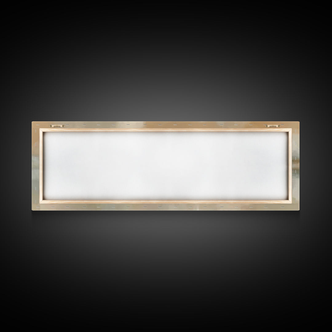 Evening Reflection Hope, Framed Canvas Print, Christian Art Canvas, Panoramic Wall Art, Jesus Painting, Christian Christmas Art, Christian