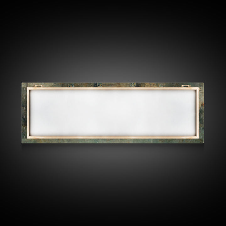 Divine Supper Glory – Framed Canvas Print – Panoramic Art – Christian Art Work – Jesus Painting – Modern Christian Art