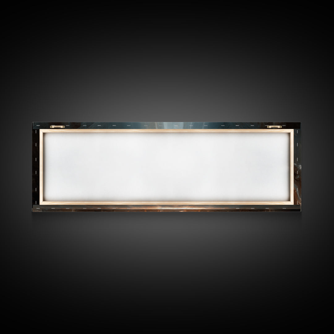 Sacred Last Supper – Framed Canvas Print – Christian Wall Art – Jesus Painting – Panoramic Art – Christian Art Canvas – Christian Decor