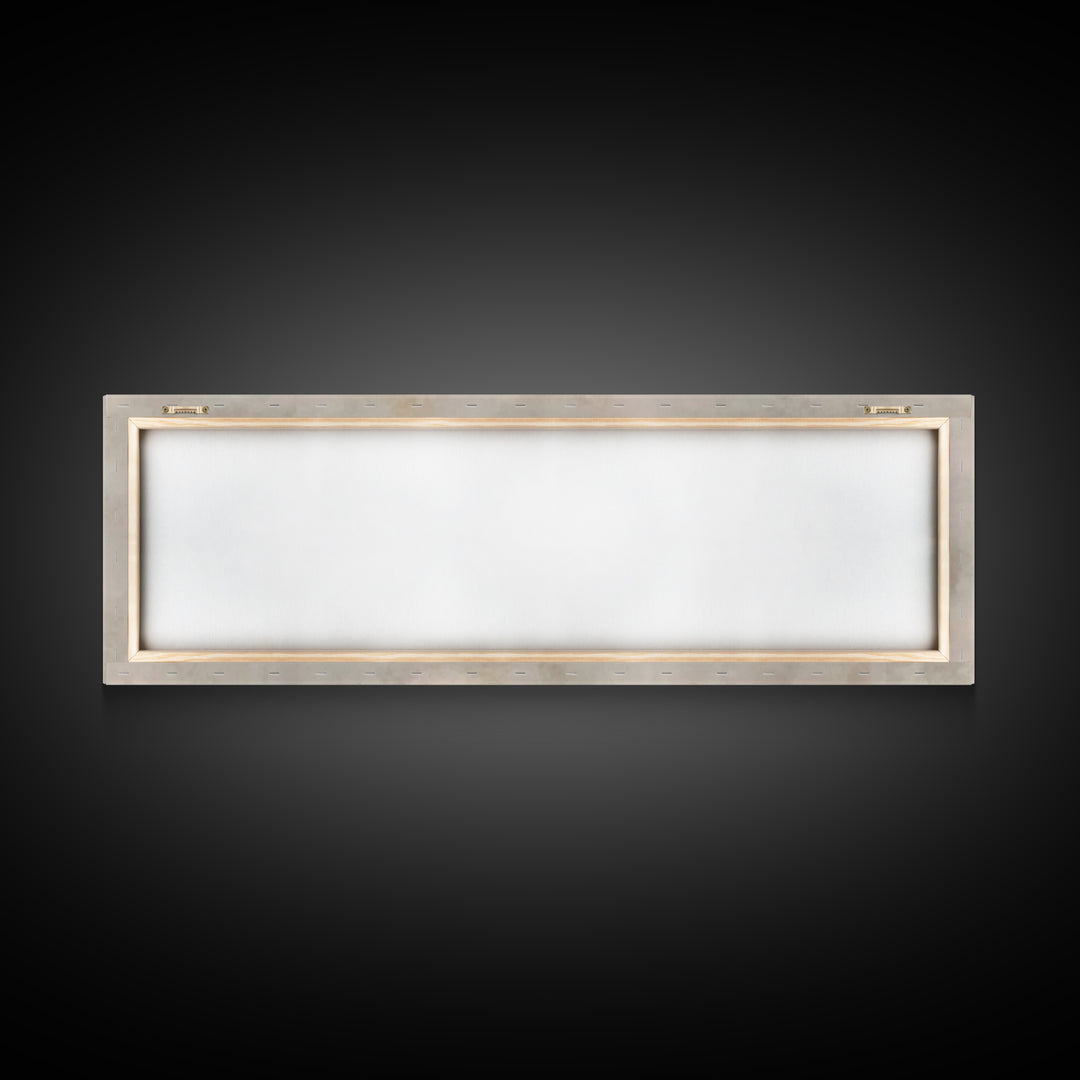 Heavenly Communion, Framed Canvas Print, Christian Art Canvas, Christian Wall Art, Panoramic Painting, Jesus Painting, Christmas Art